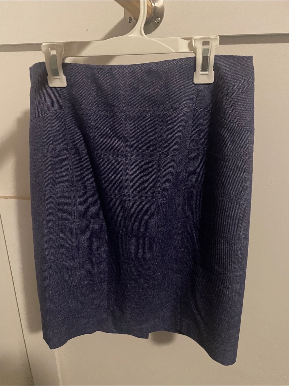Classic Purple A-Line Women's Skirt